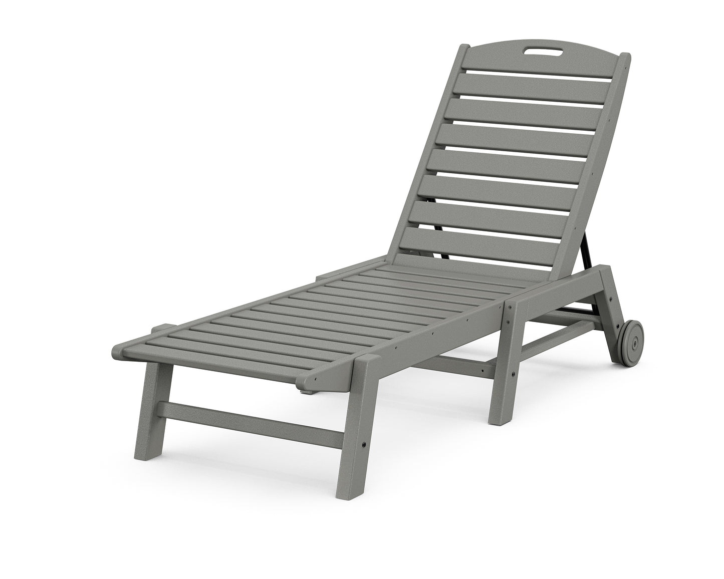 Nautical Chaise with Wheels