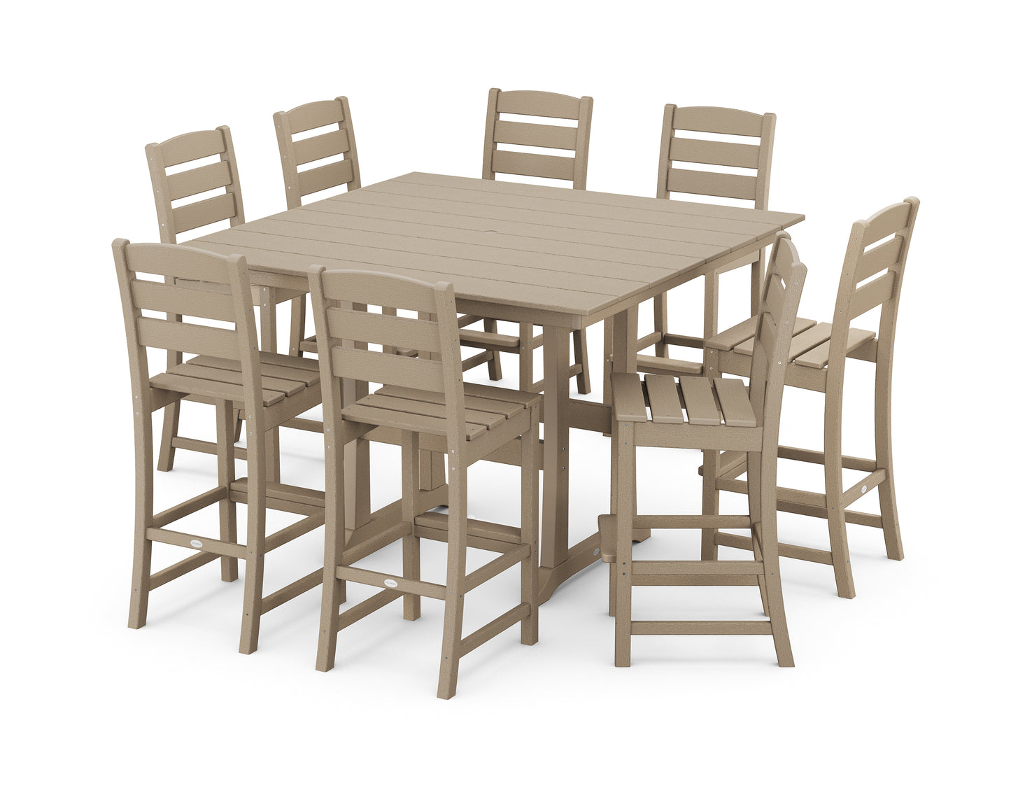 Lakeside 9-Piece Bar Side Chair Set