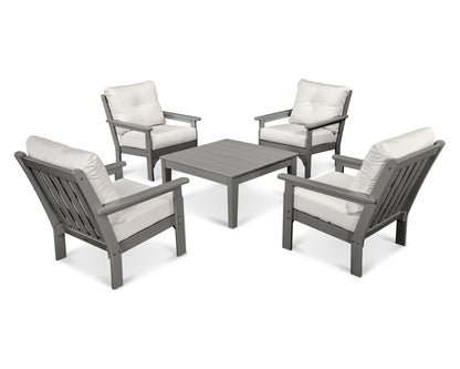 Vineyard 5-Piece Deep Seating Conversation Set