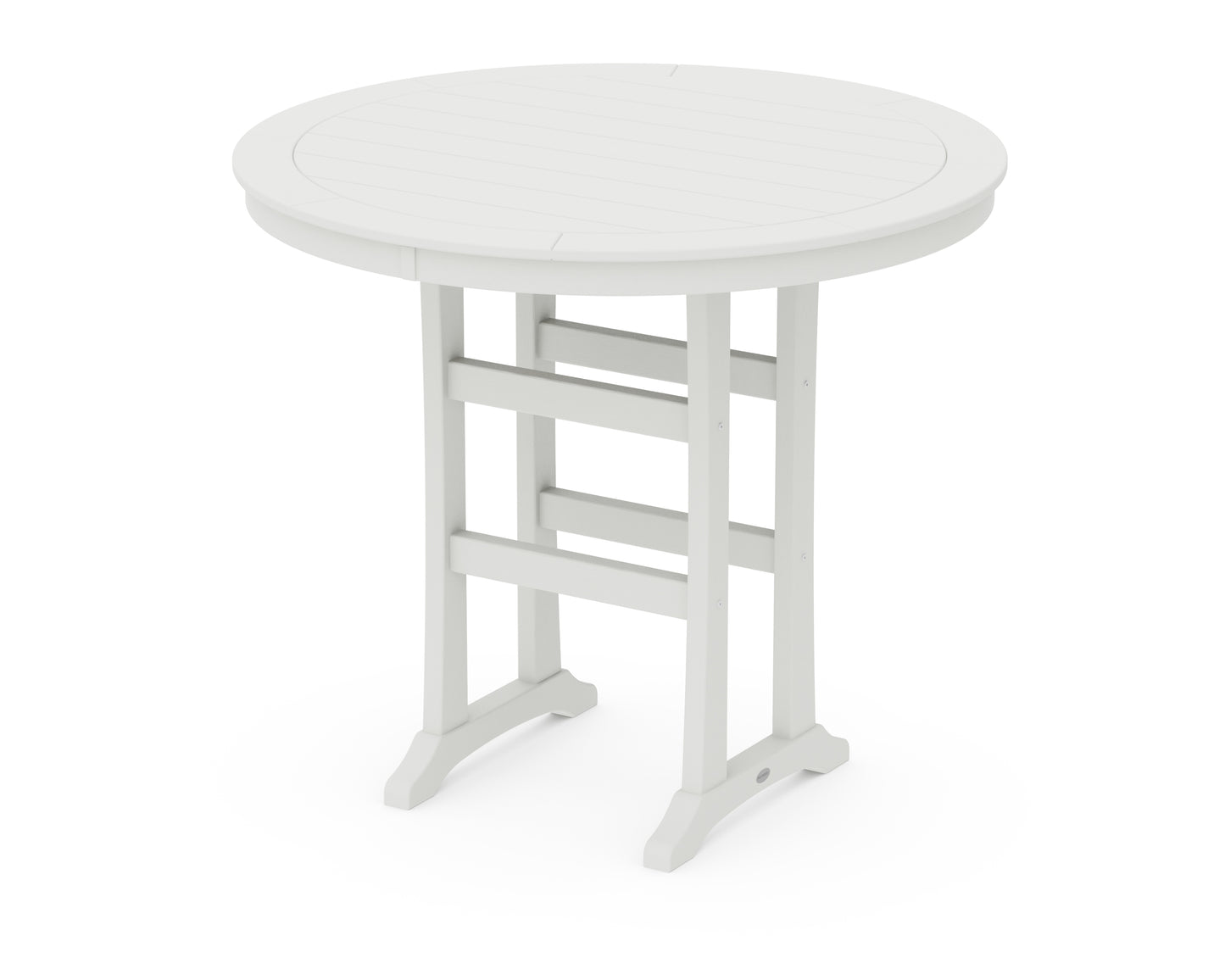 Nautical Trestle 48" Round Bar Table