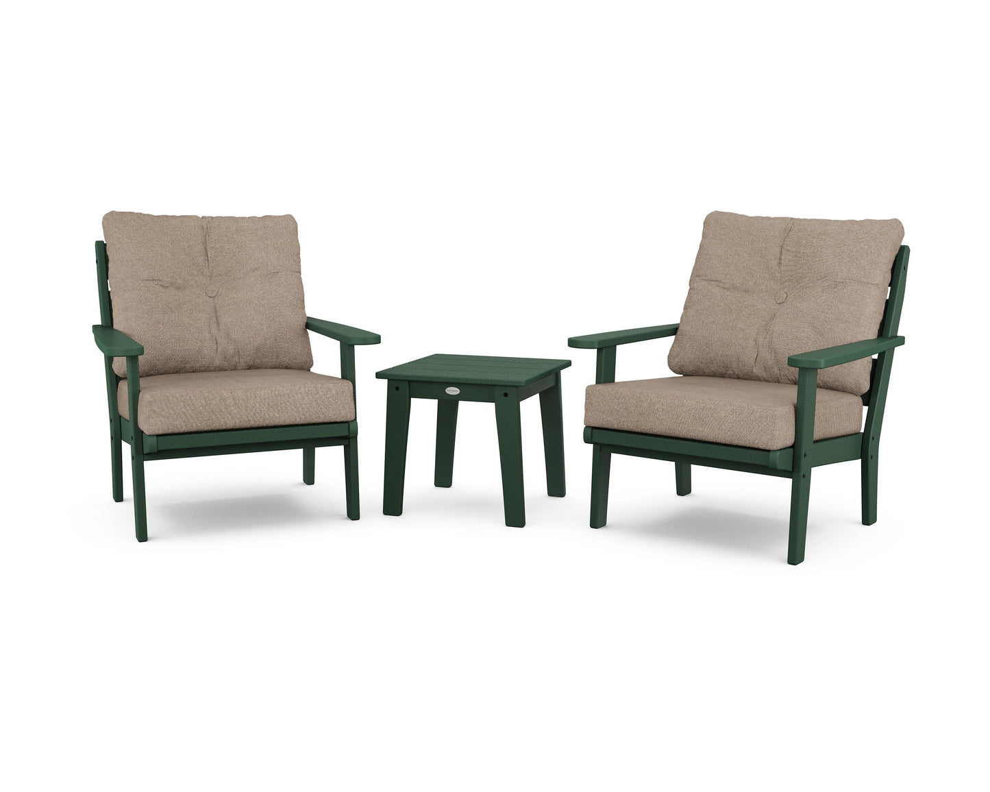 Lakeside 3-Piece Deep Seating Chair Set