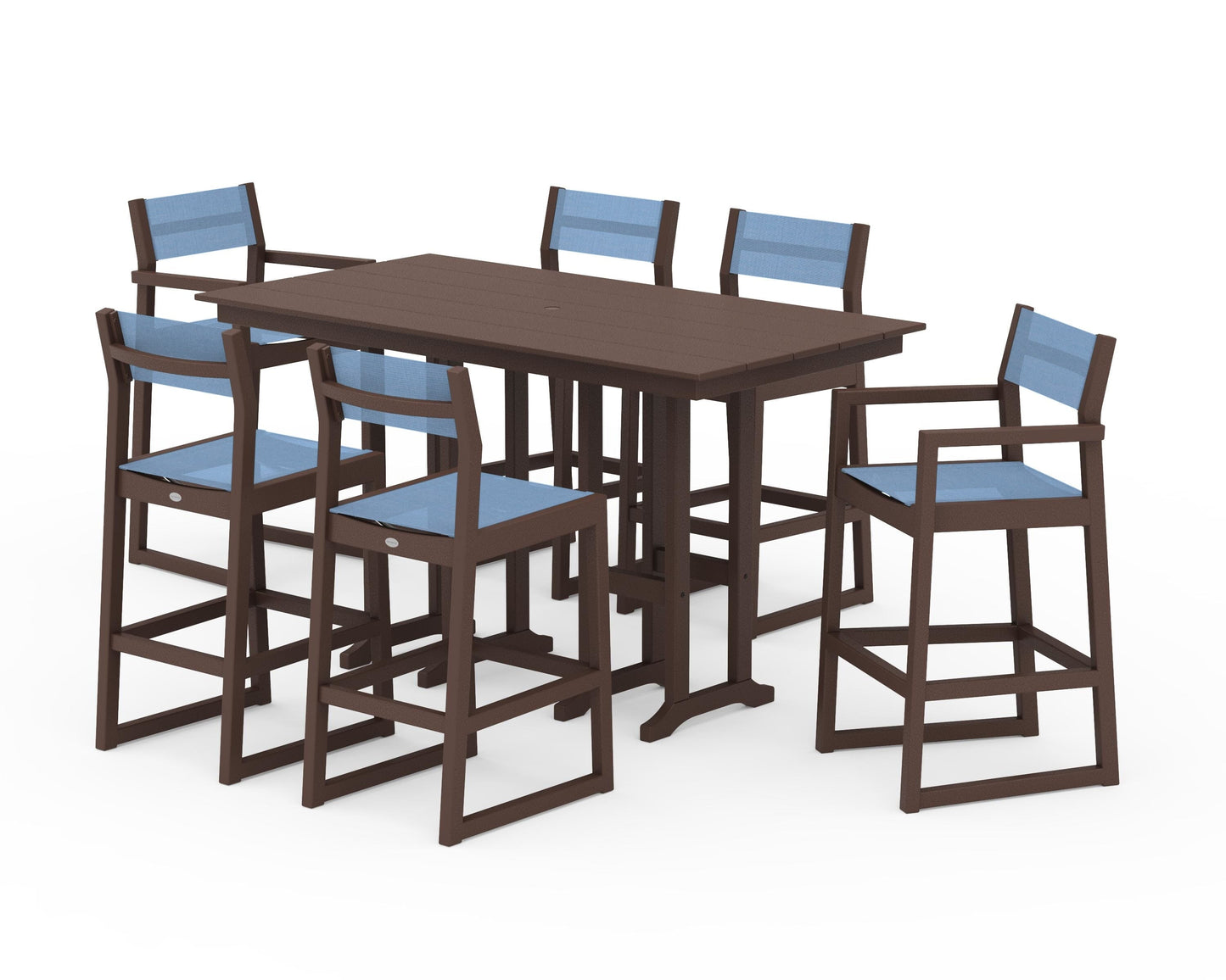 EDGE Sling 7-Piece Farmhouse Bar Set