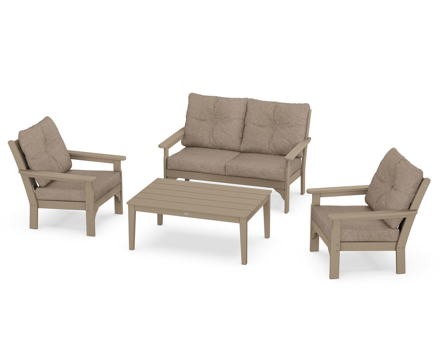 Vineyard 4-Piece Deep Seating Set