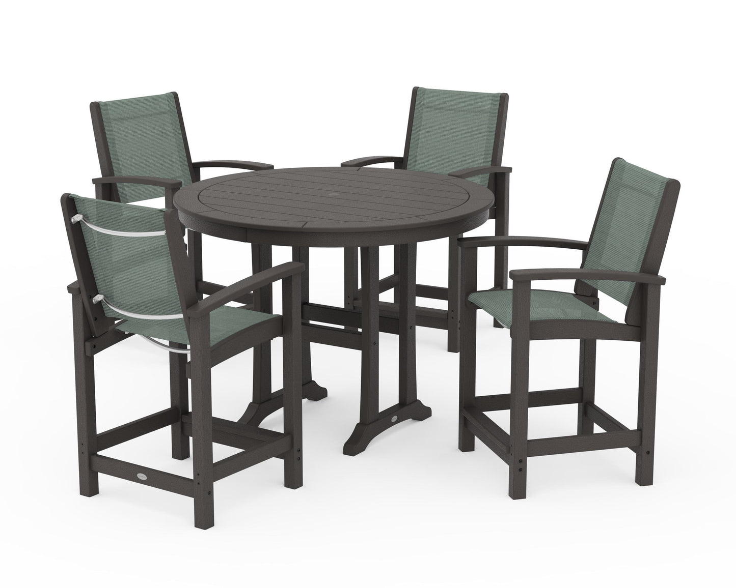 Coastal 5-Piece Counter Set