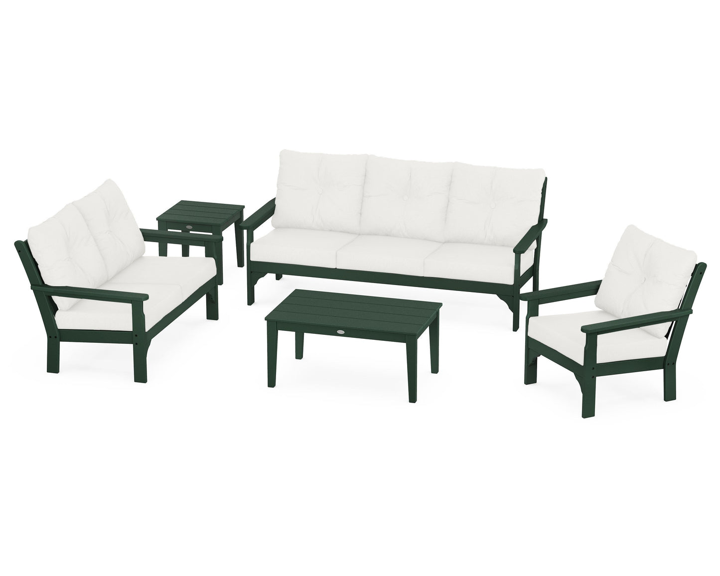 Vineyard 5 Piece Deep Seating Set