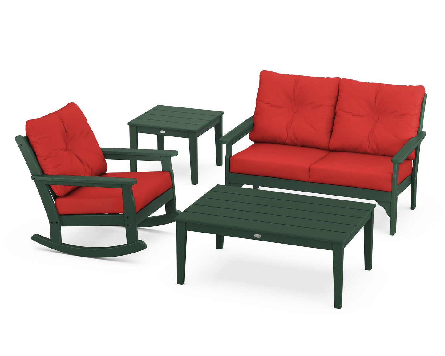 Vineyard 4-Piece Deep Seating Rocker Set