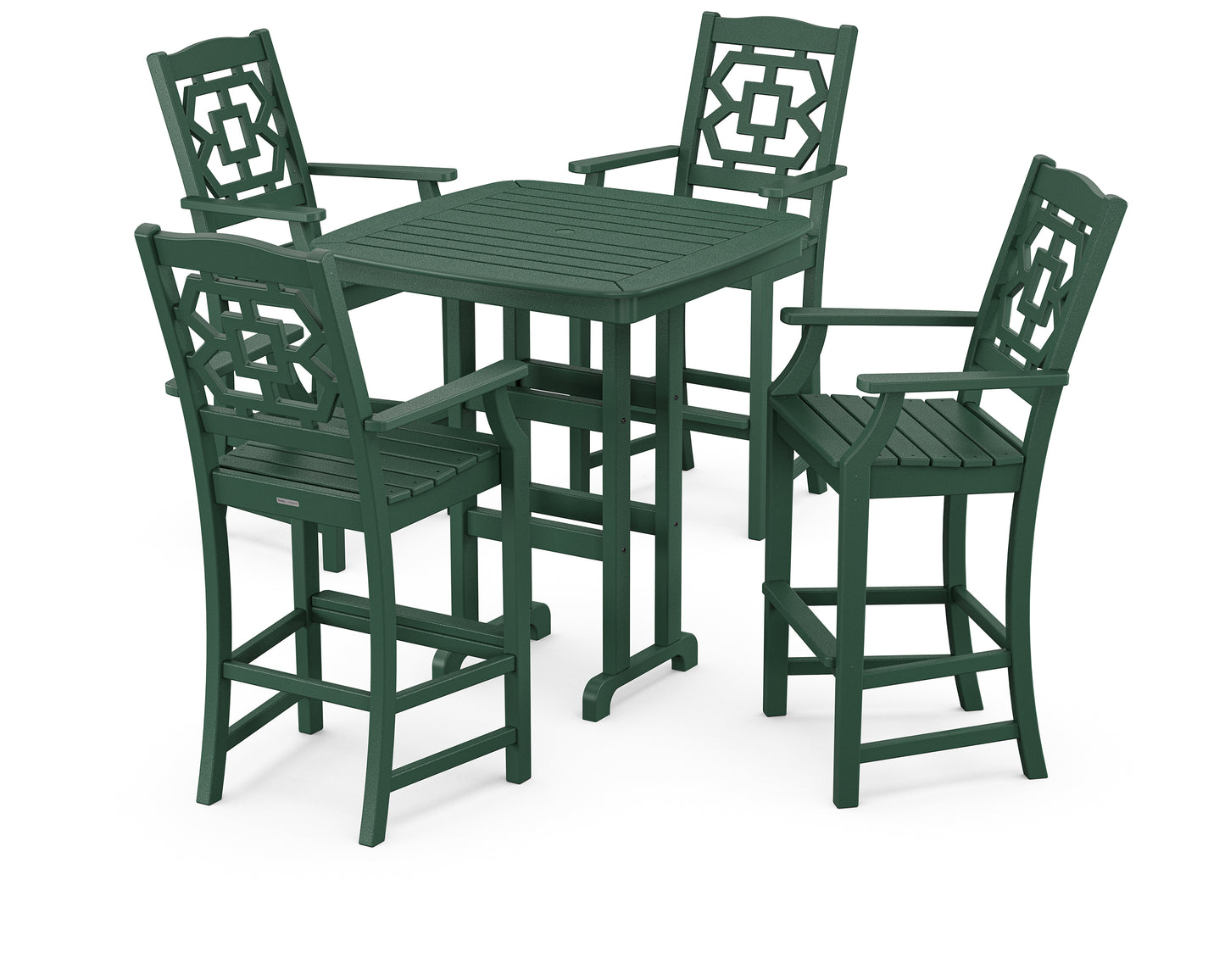 Chinoiserie 5-Piece Bar Set