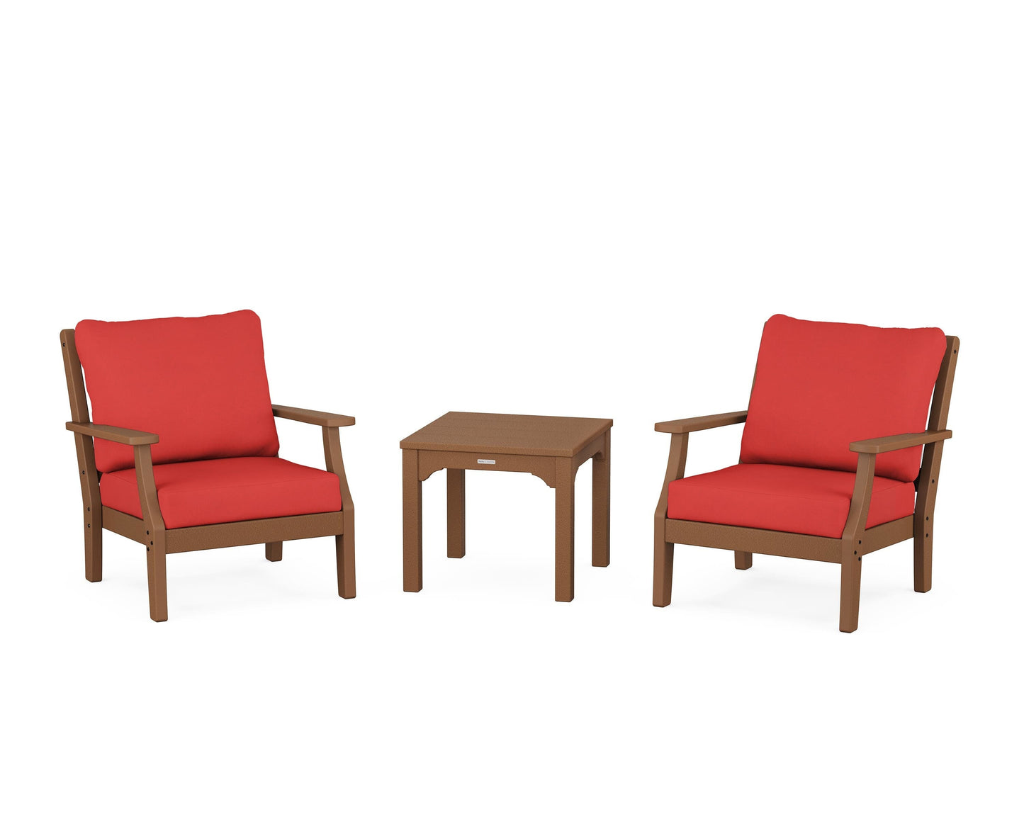 Chinoiserie 3-Piece Deep Seating Set
