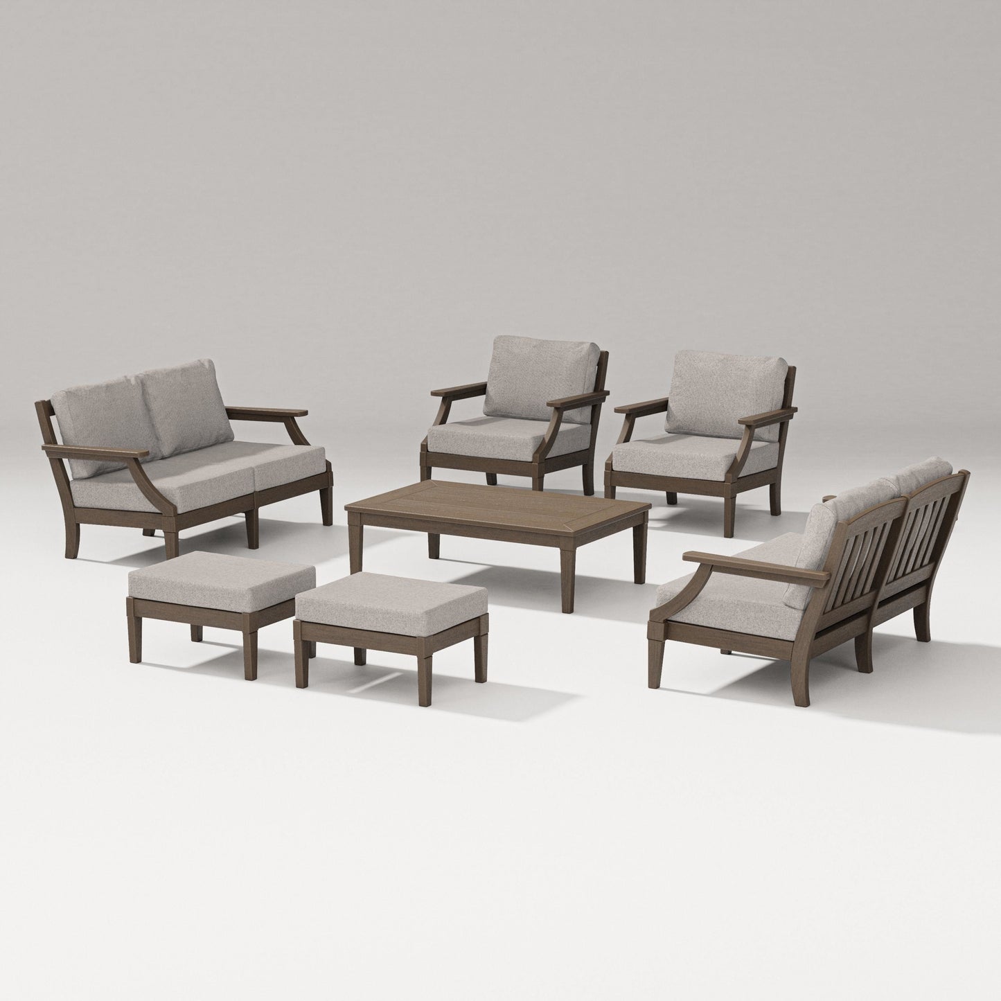 Estate 7-Piece Lounge Loveseat Set