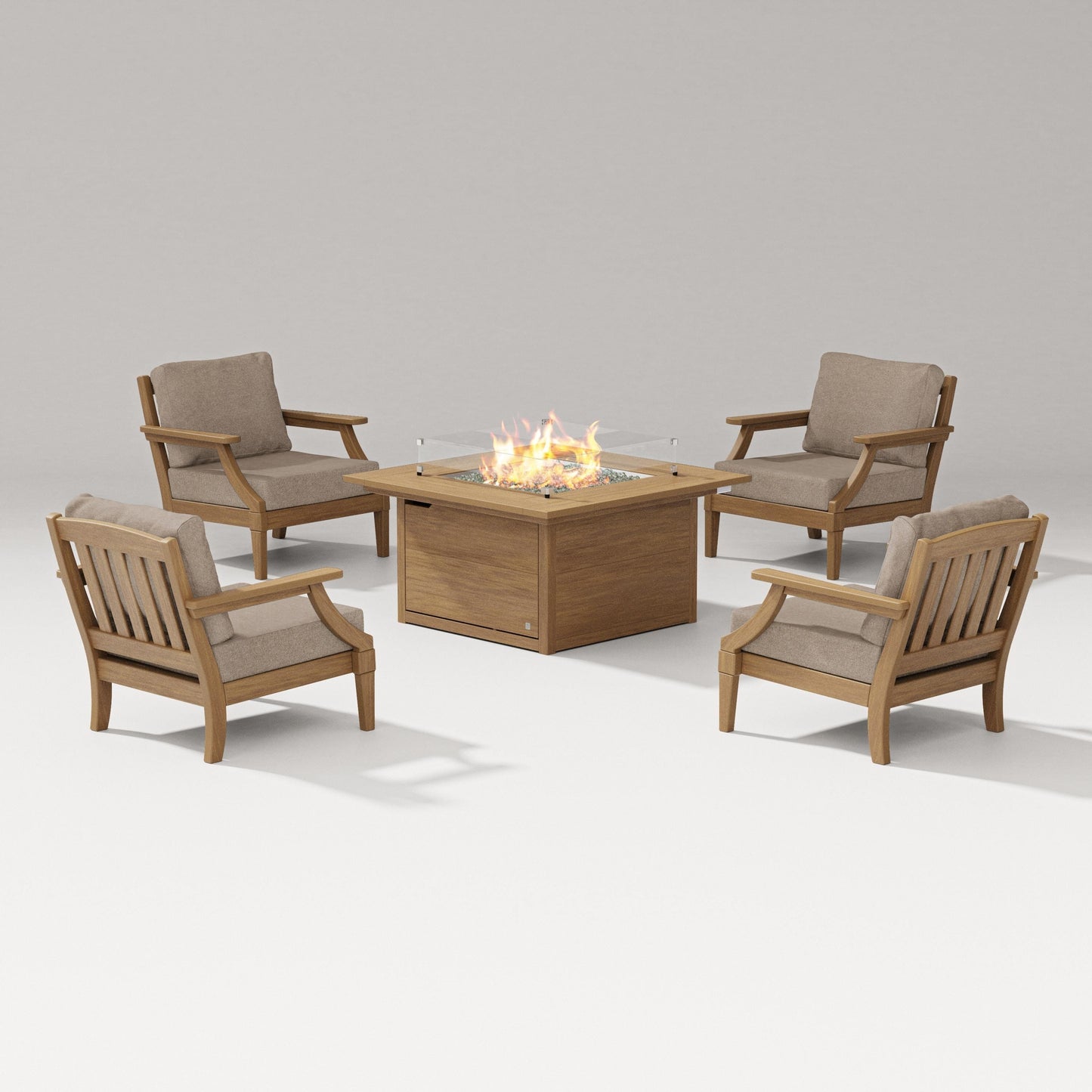 Estate 5-Piece Lounge Fire Table Set