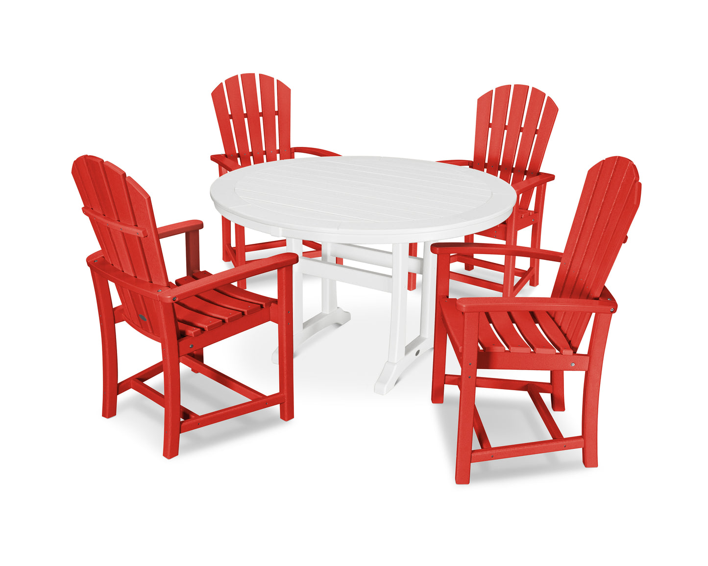 Palm Coast 5-Piece Round Dining Set