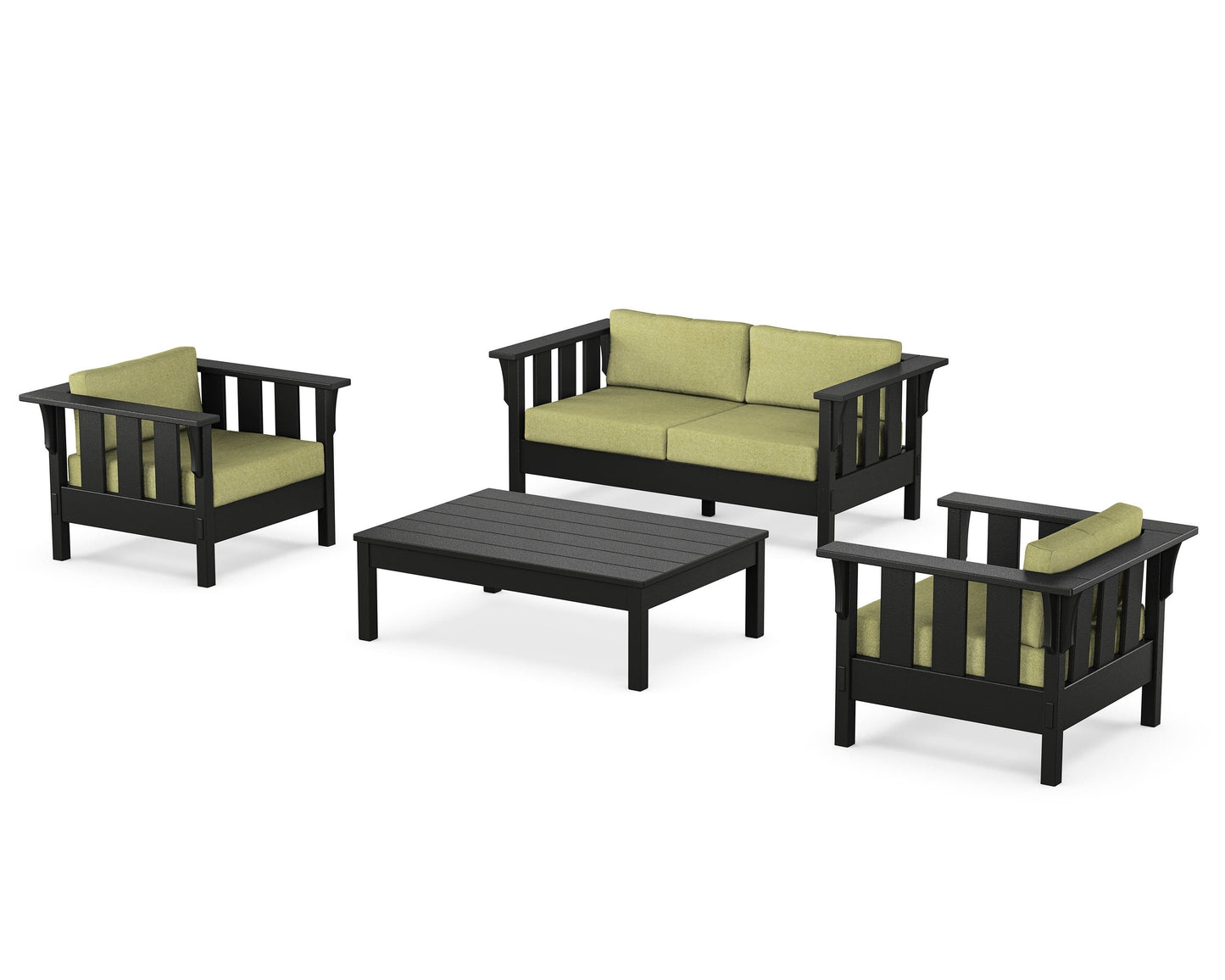 Acadia 4-Piece Deep Seating Set with Loveseat