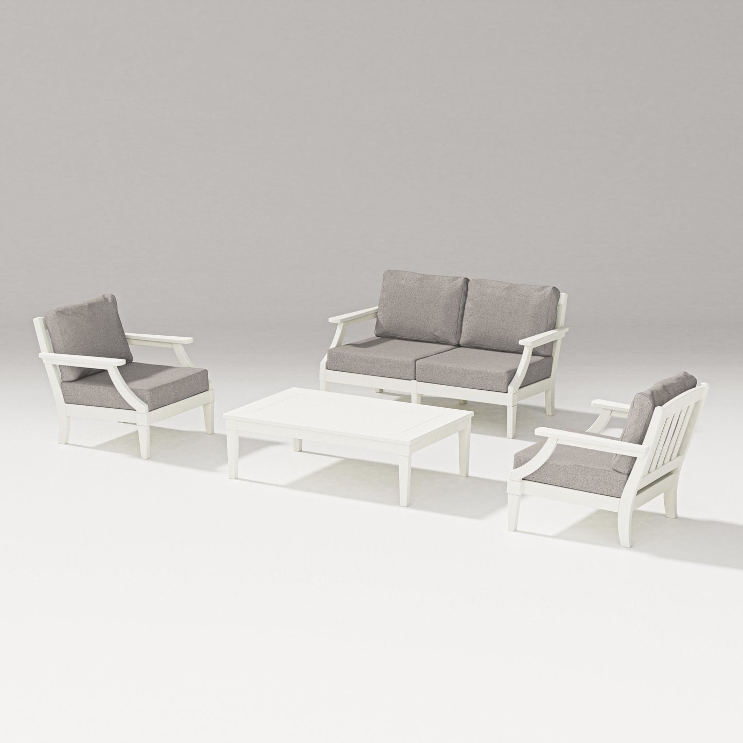 Estate Lounge 4-Piece Loveseat Set