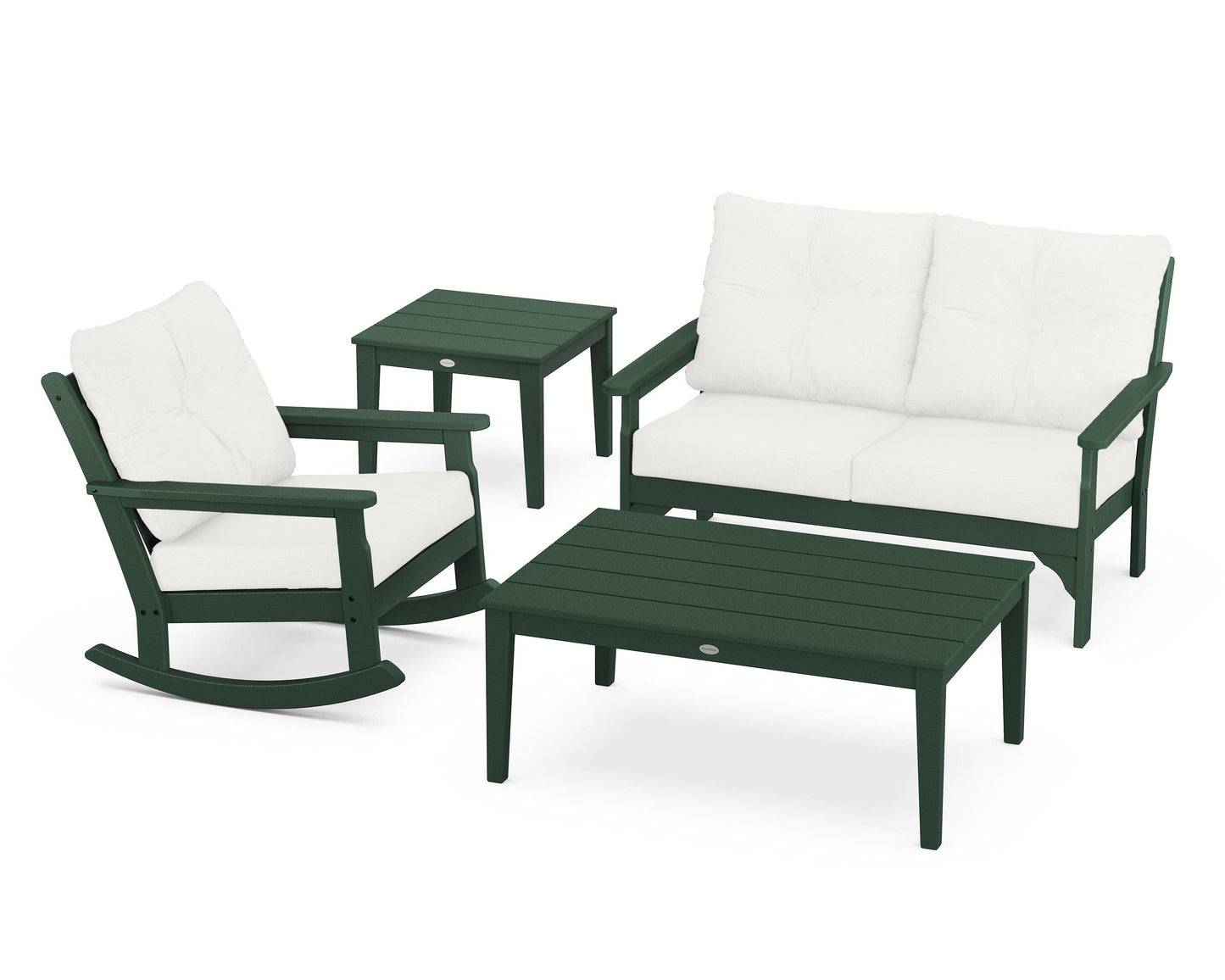 Vineyard 4-Piece Deep Seating Rocker Set