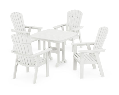 Nautical Curveback Adirondack 5-Piece Dining Set