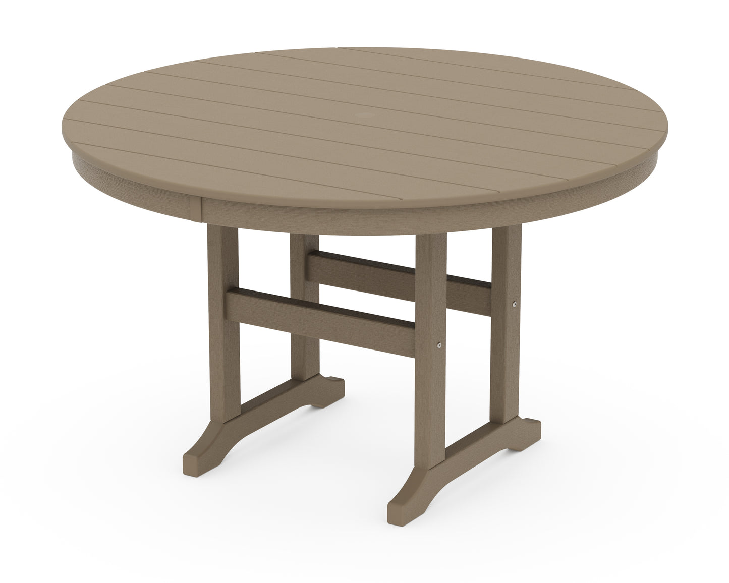 48" Round Farmhouse Dining Table