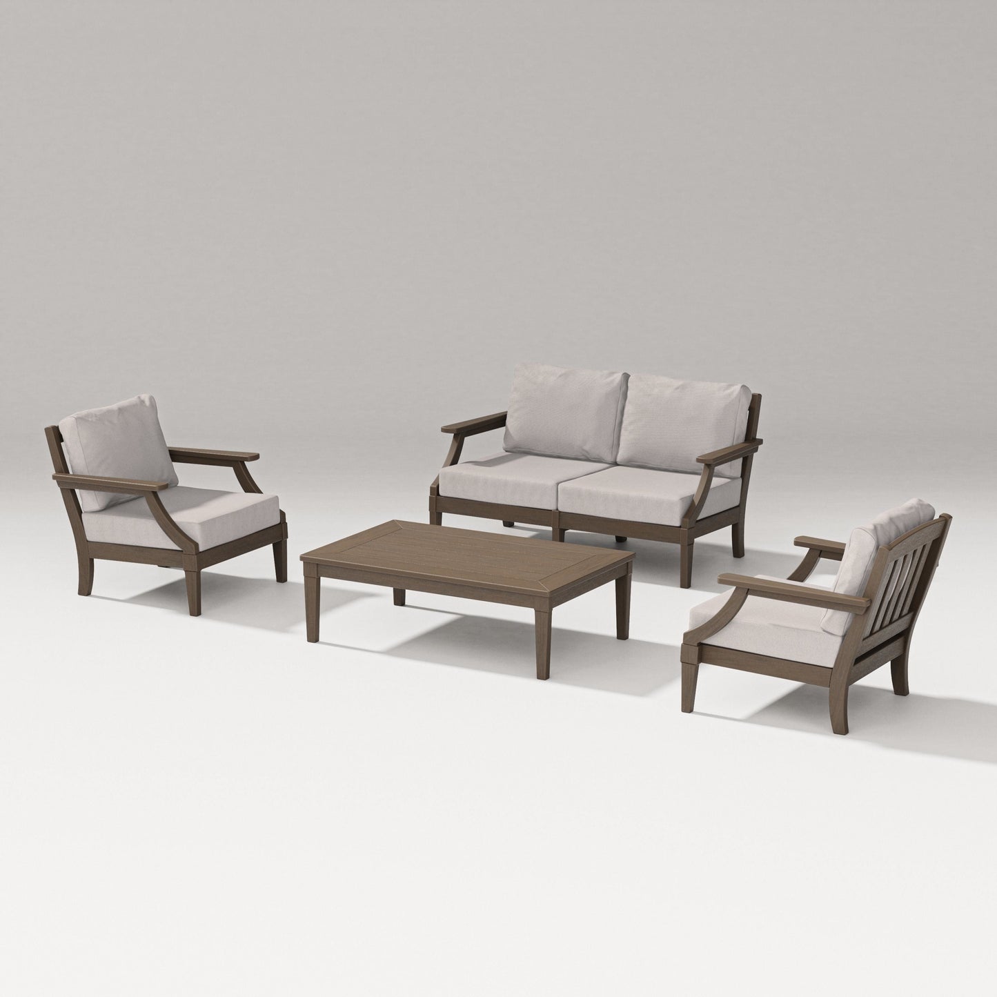 Estate Lounge 4-Piece Loveseat Set