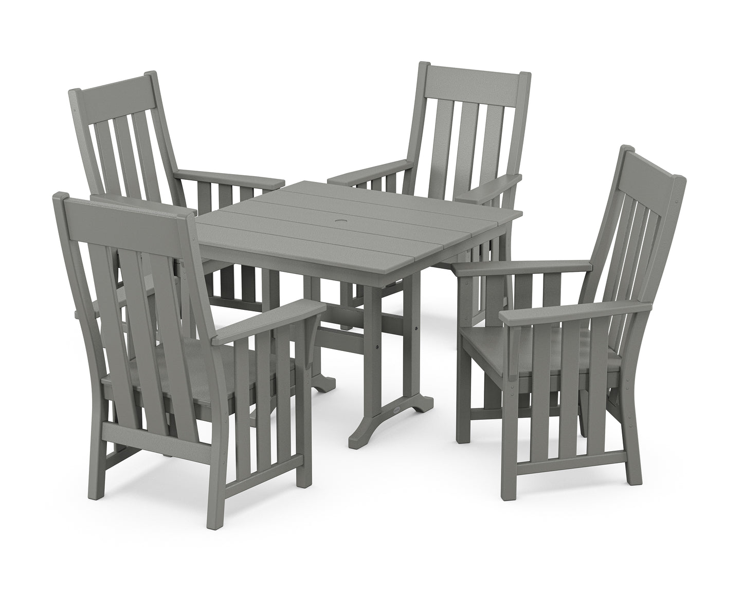 Acadia 5-Piece Farmhouse Dining Set