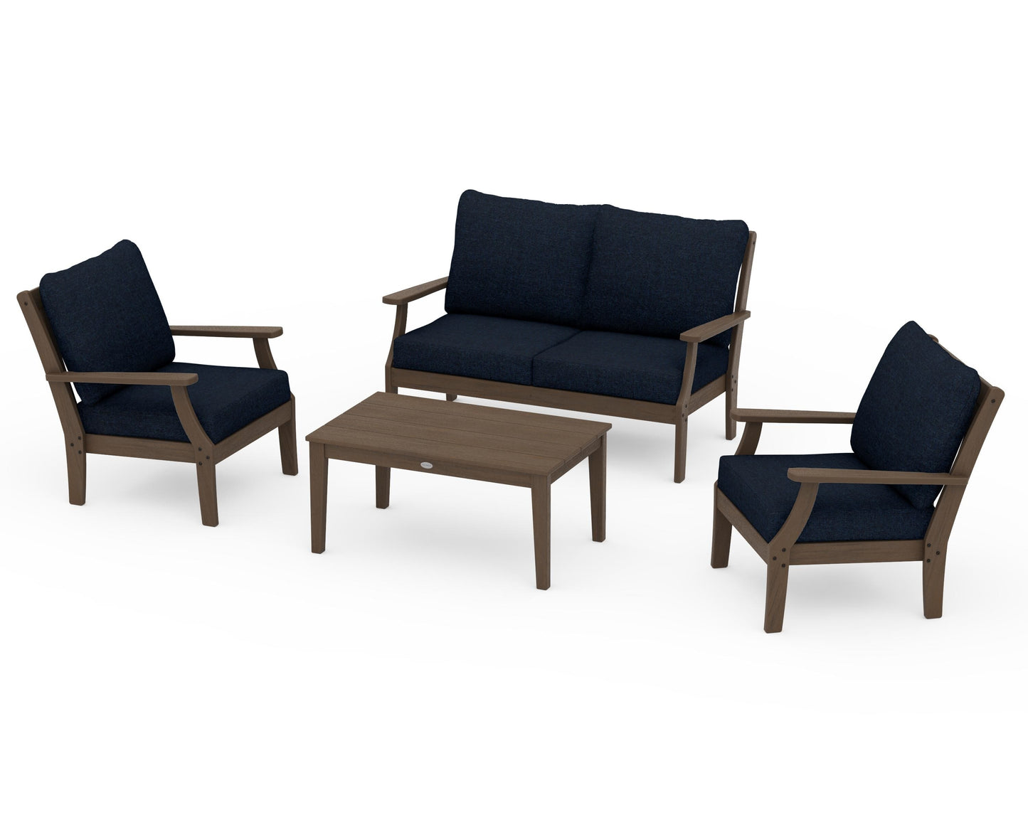 Braxton 4-Piece Deep Seating Chair Set