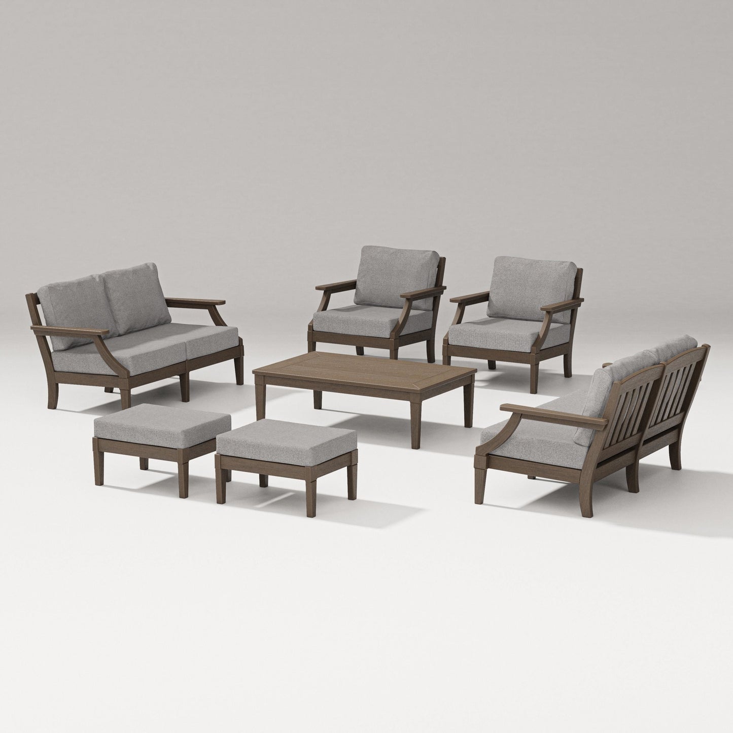 Estate 7-Piece Lounge Loveseat Set