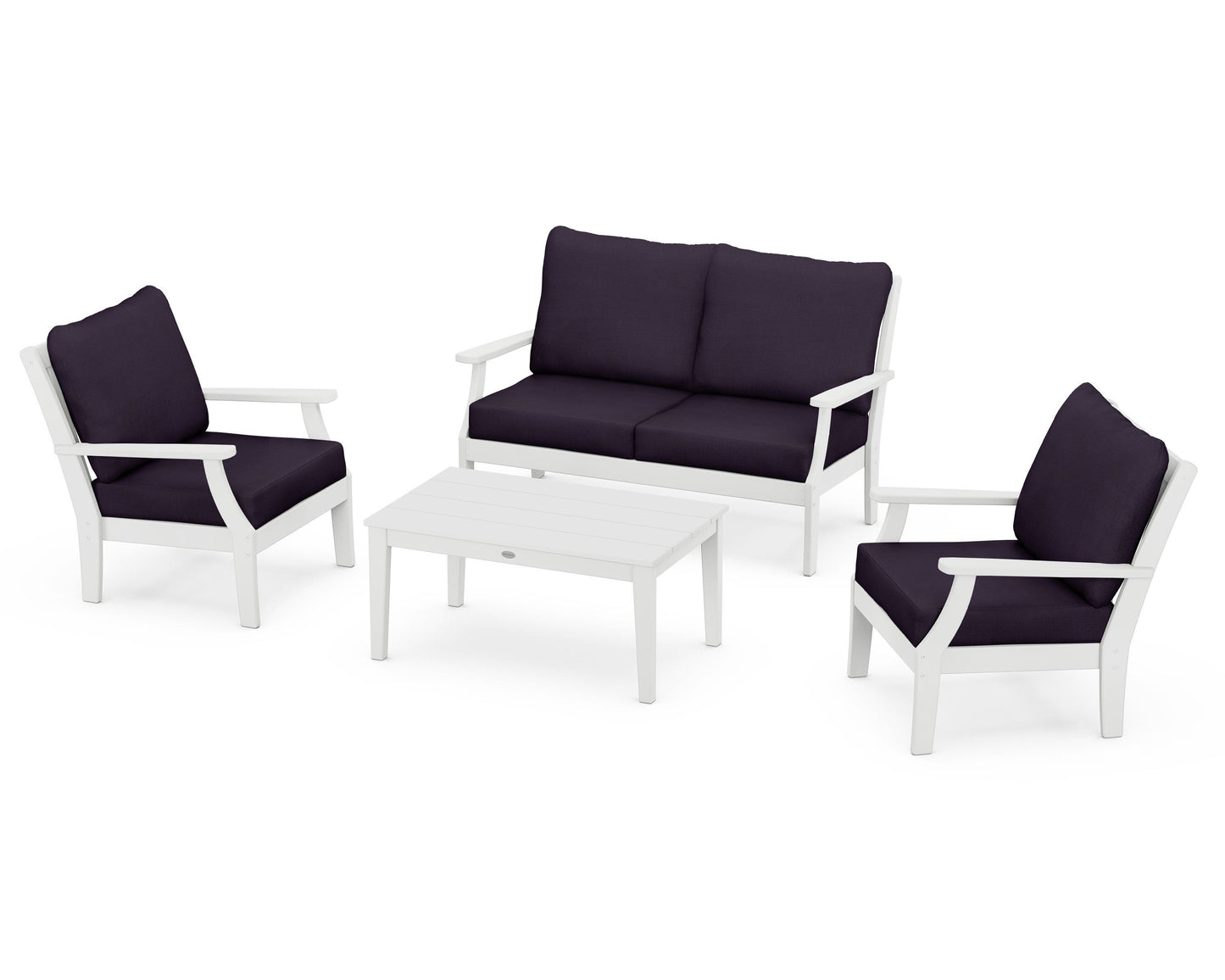 Braxton 4-Piece Deep Seating Chair Set