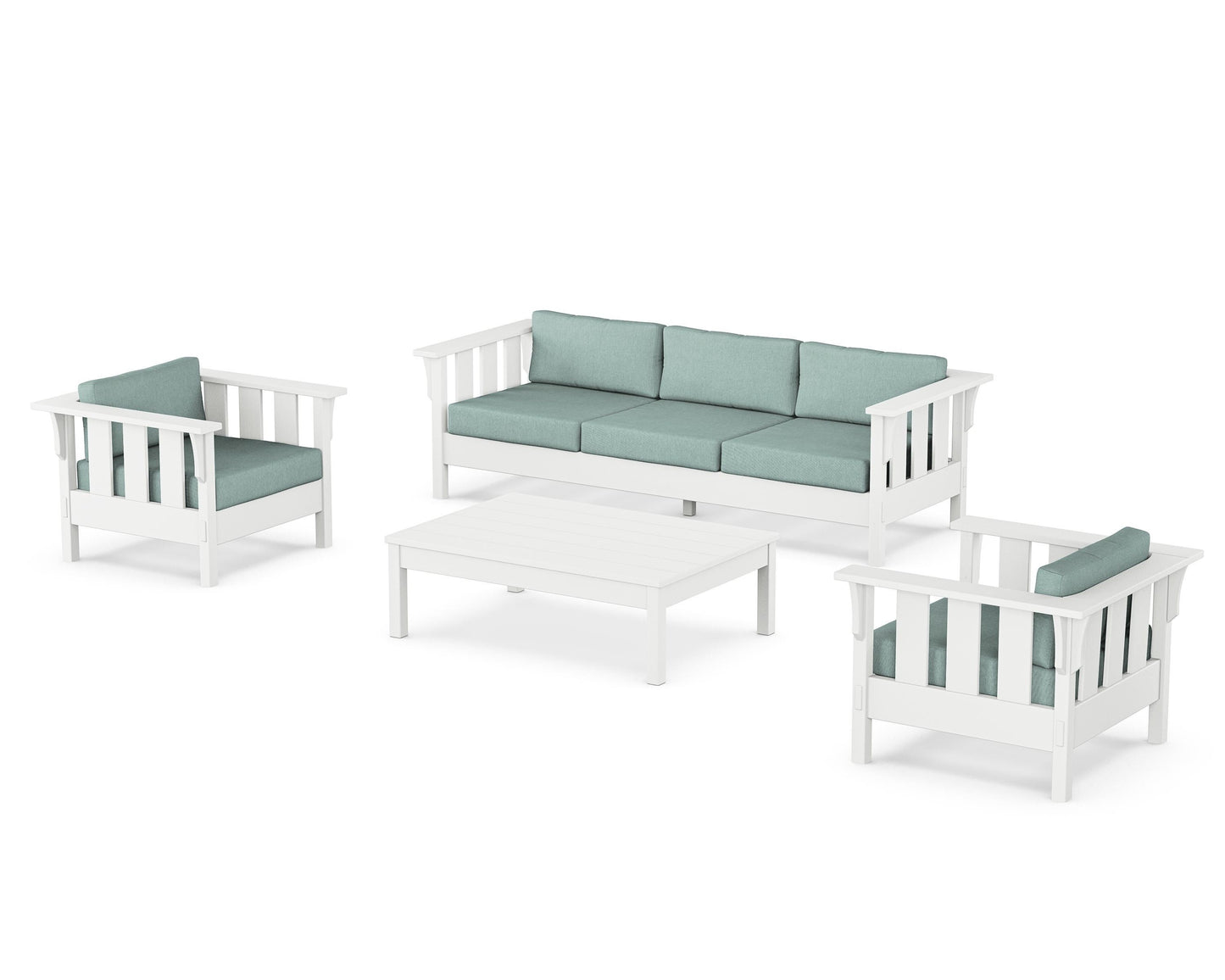 Acadia 4-Piece Deep Seating Set with Sofa