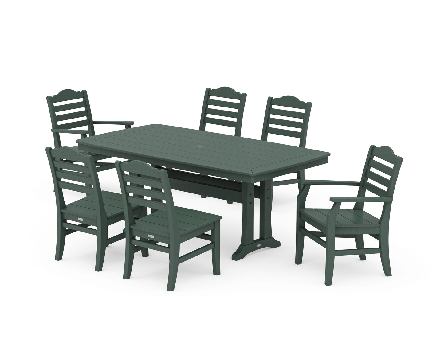 Savannah 7-Piece Dining Set with Trestle Legs