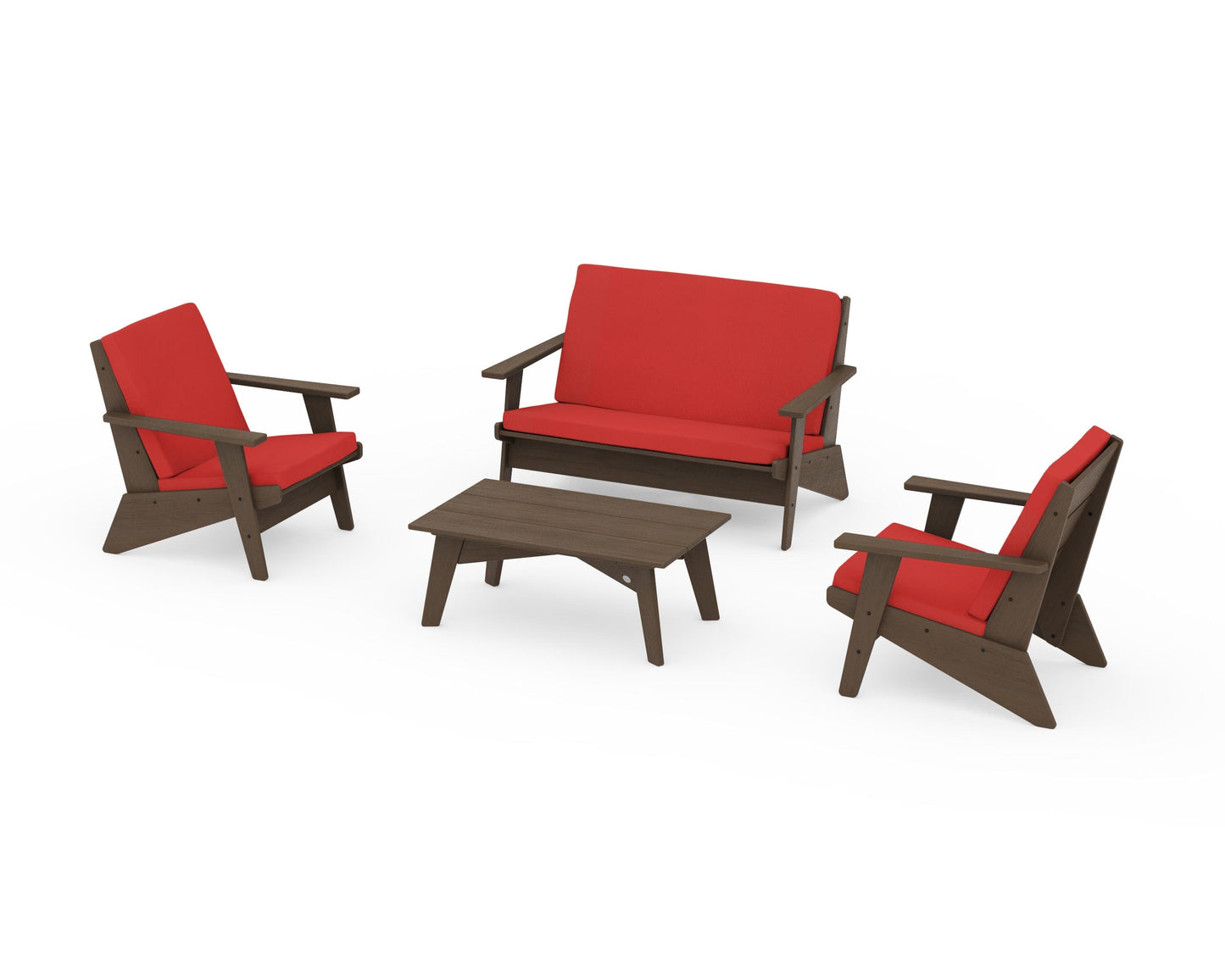 Riviera Modern Lounge 4-Piece Set
