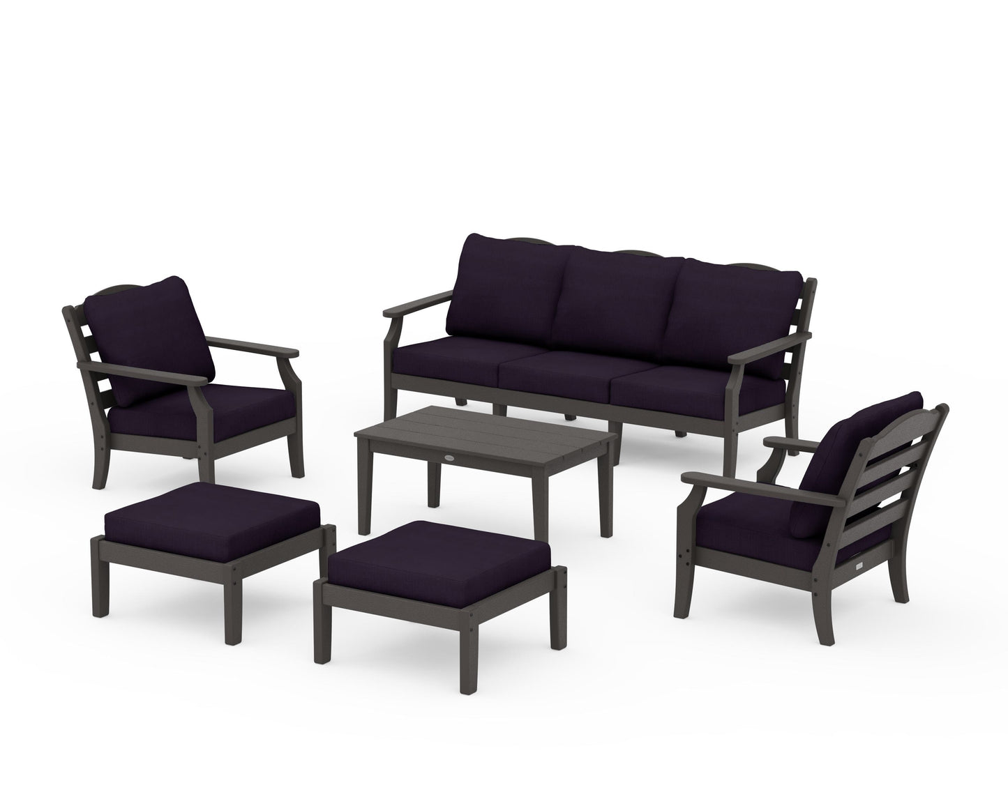 Savannah 6-Piece Lounge Sofa Set