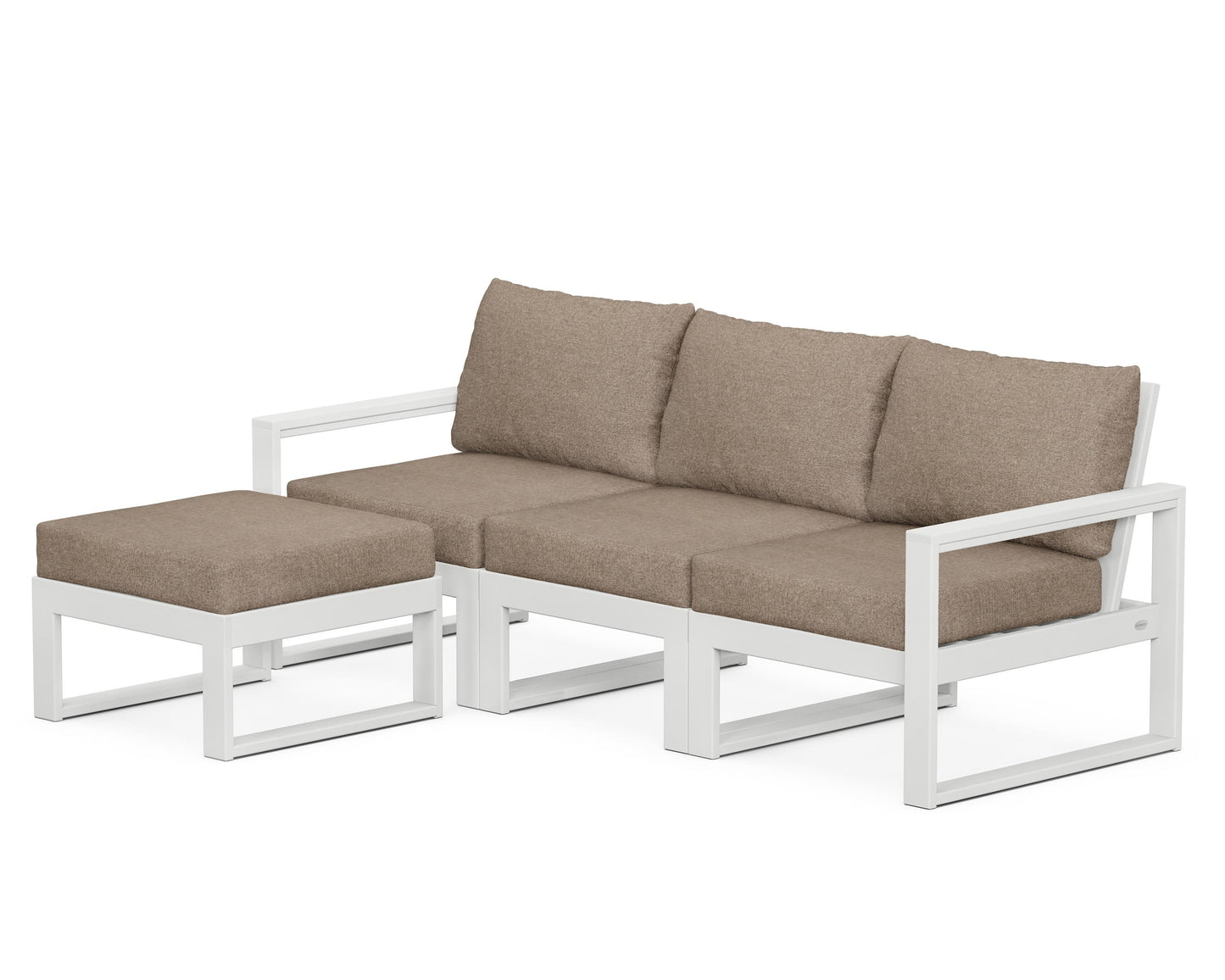 EDGE 4-Piece Modular Deep Seating Set with Ottoman