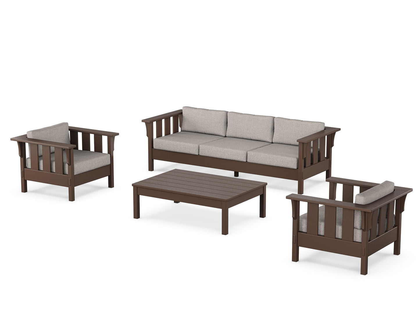 Acadia 4-Piece Deep Seating Set with Sofa