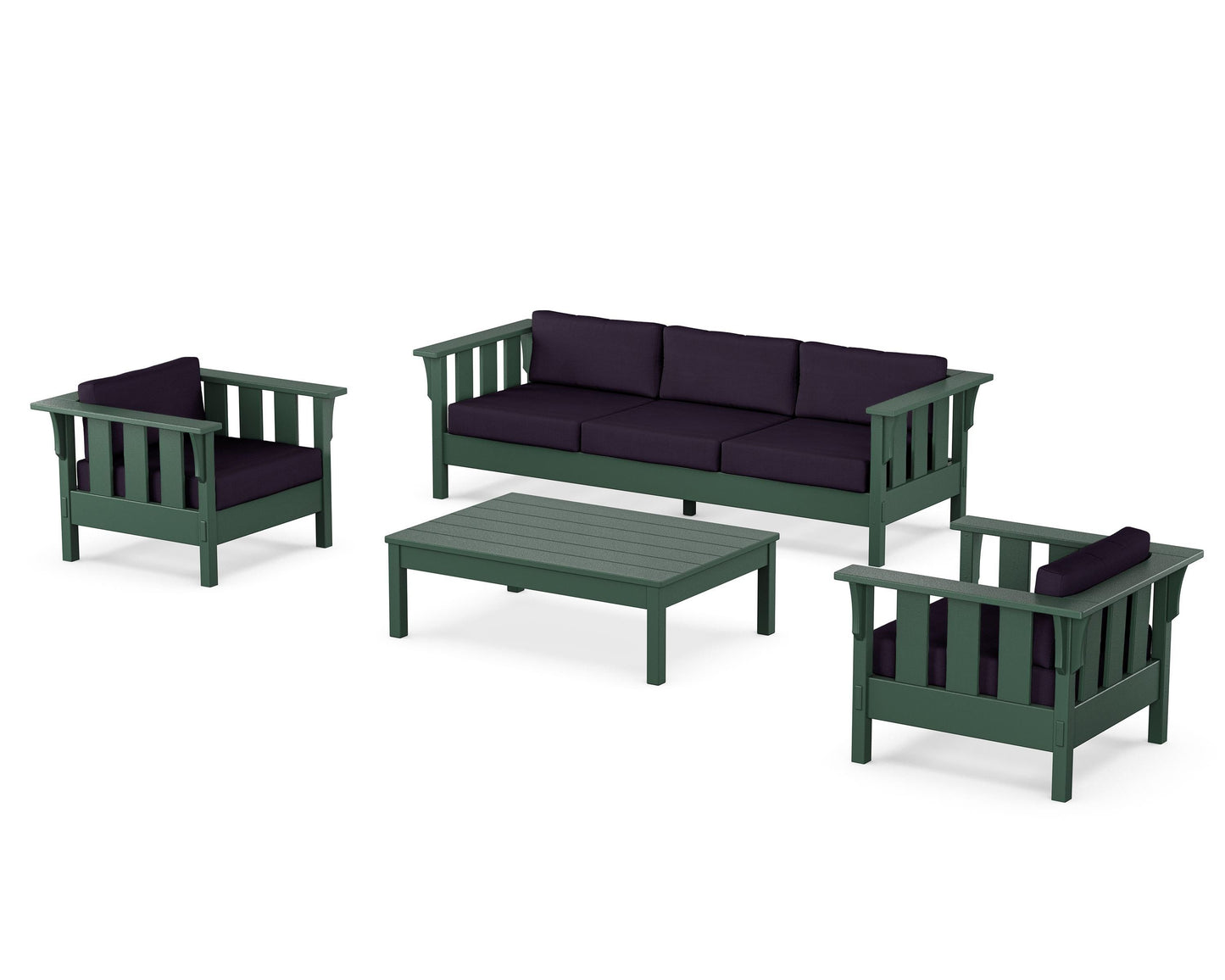 Acadia 4-Piece Deep Seating Set with Sofa