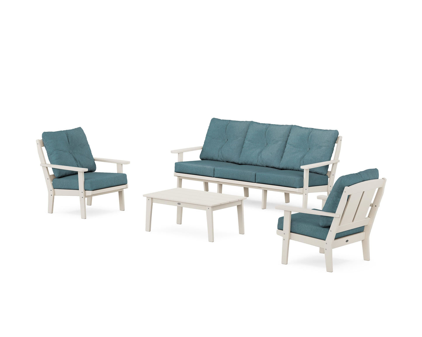 Mission 4-Piece Deep Seating Set with Sofa
