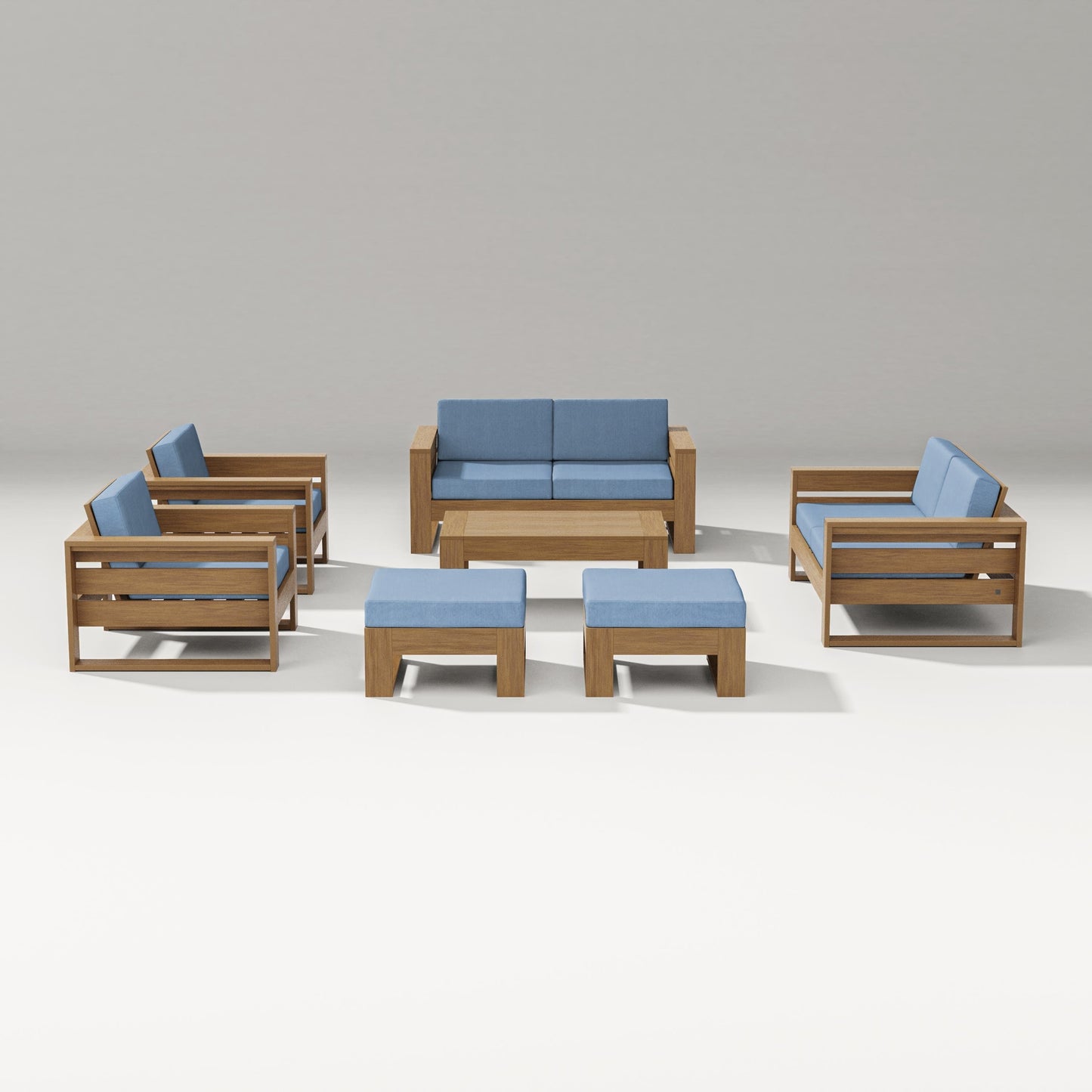 Latitude 7-Piece Lounge Loveseat Set