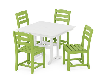 La Casa Caf‚ Side Chair 5-Piece Farmhouse Dining Set