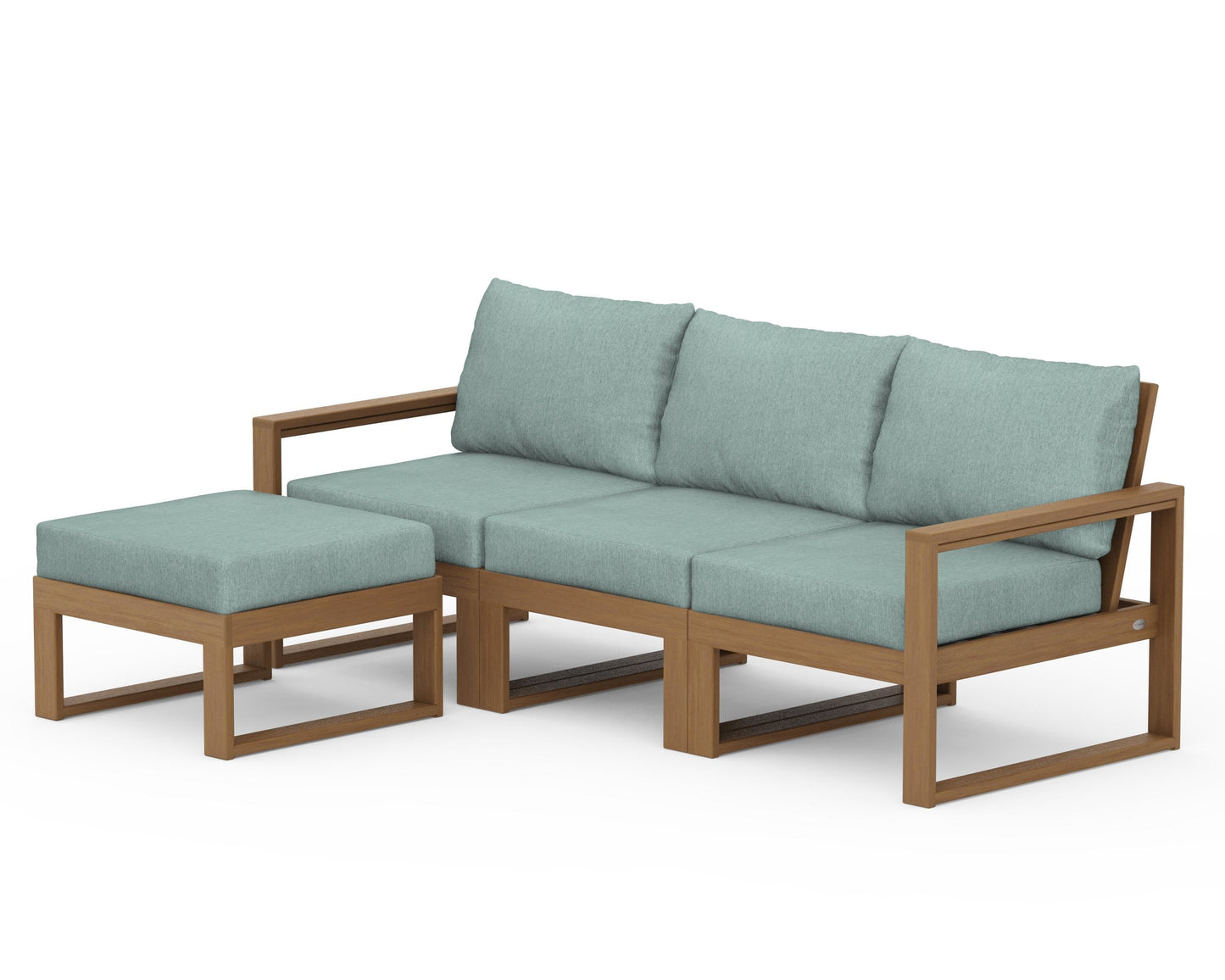 EDGE 4-Piece Modular Deep Seating Set with Ottoman