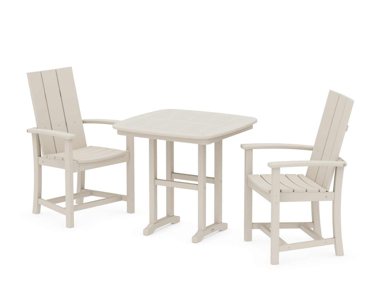 Modern Adirondack 3-Piece Dining Set
