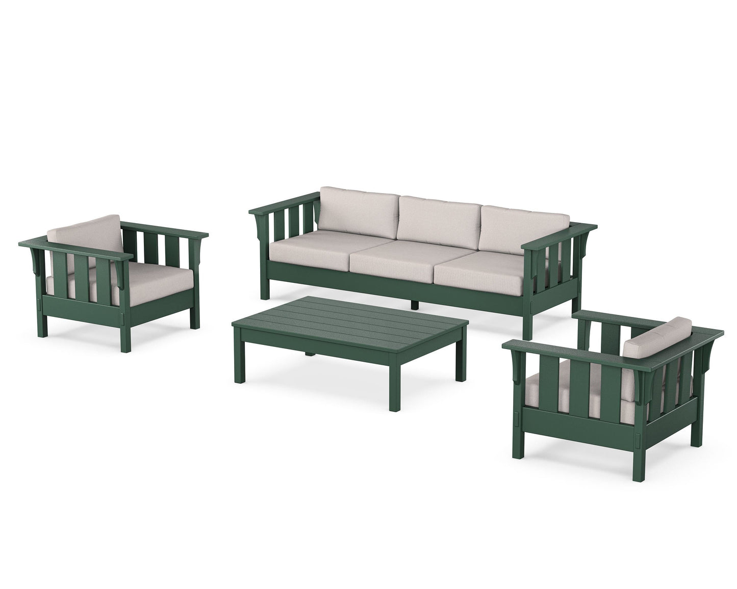 Acadia 4-Piece Deep Seating Set with Sofa