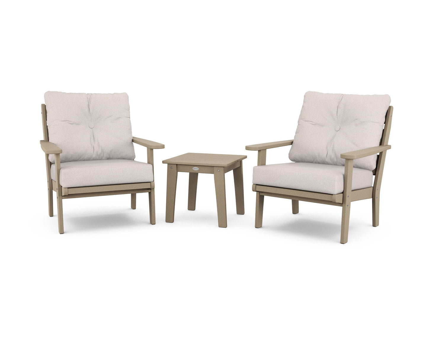 Lakeside 3-Piece Deep Seating Chair Set