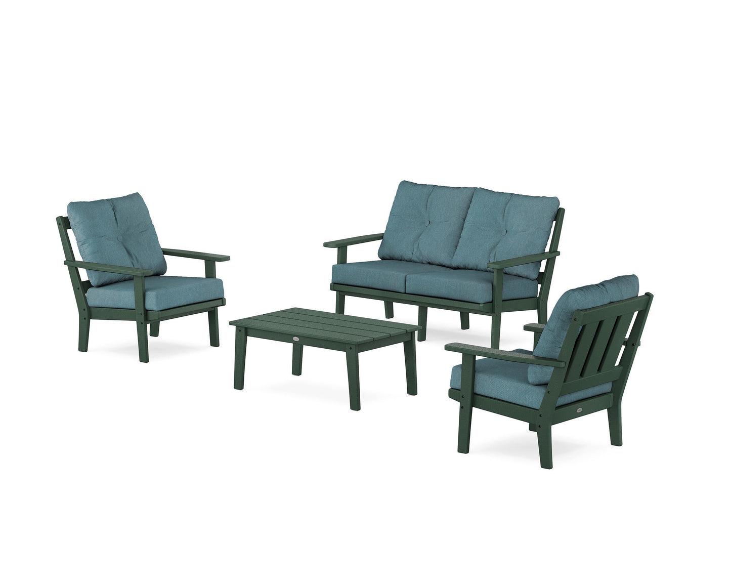 Oxford 4-Piece Deep Seating Set with Loveseat