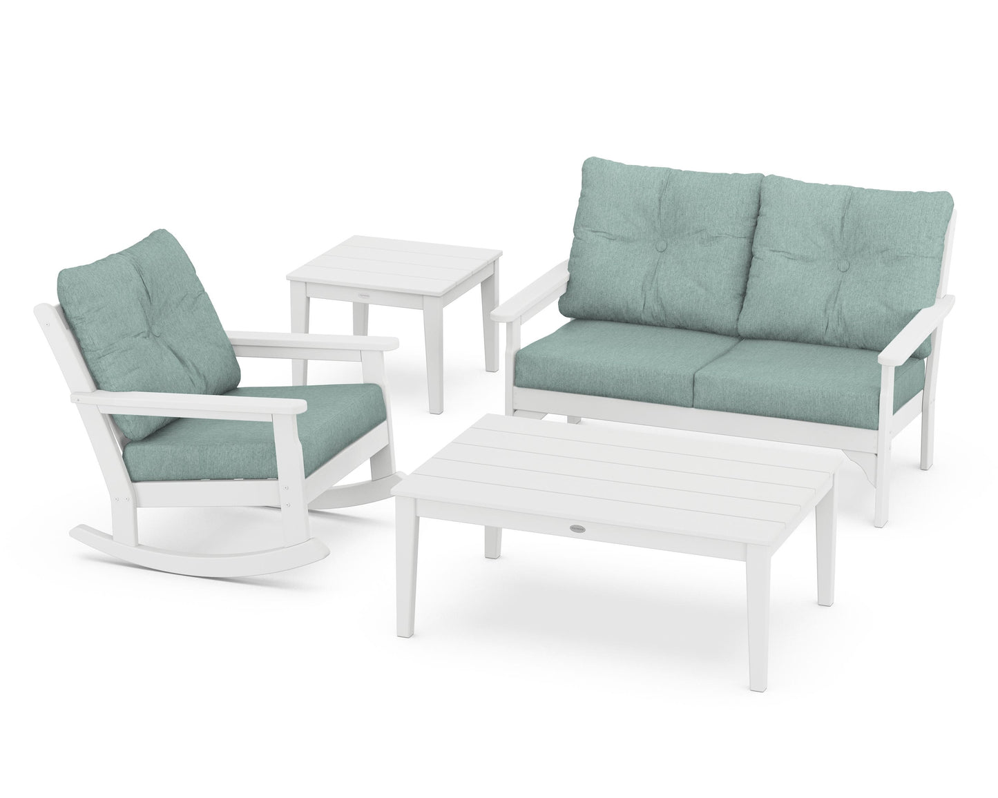 Vineyard 4-Piece Deep Seating Rocker Set