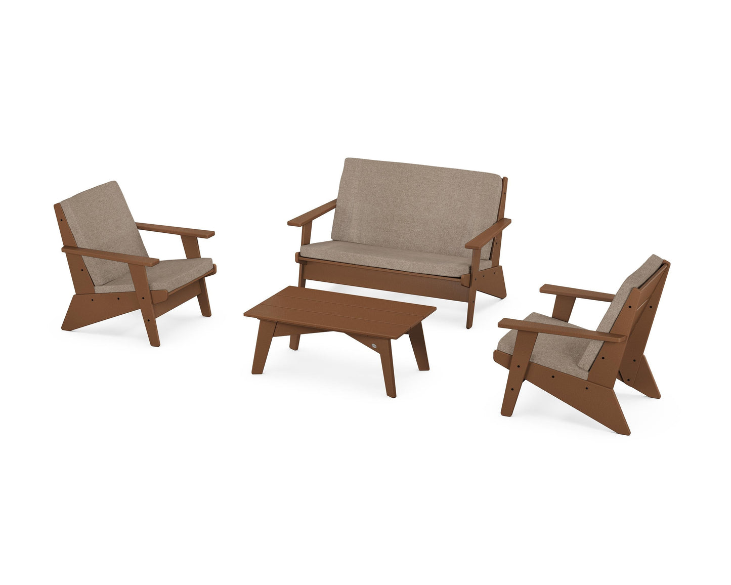 Riviera Modern Lounge 4-Piece Set