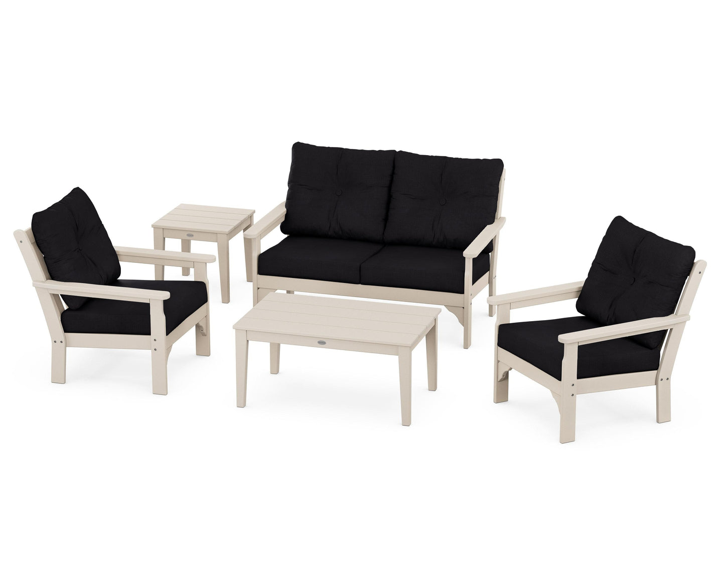 Vineyard 5-Piece Deep Seating Set