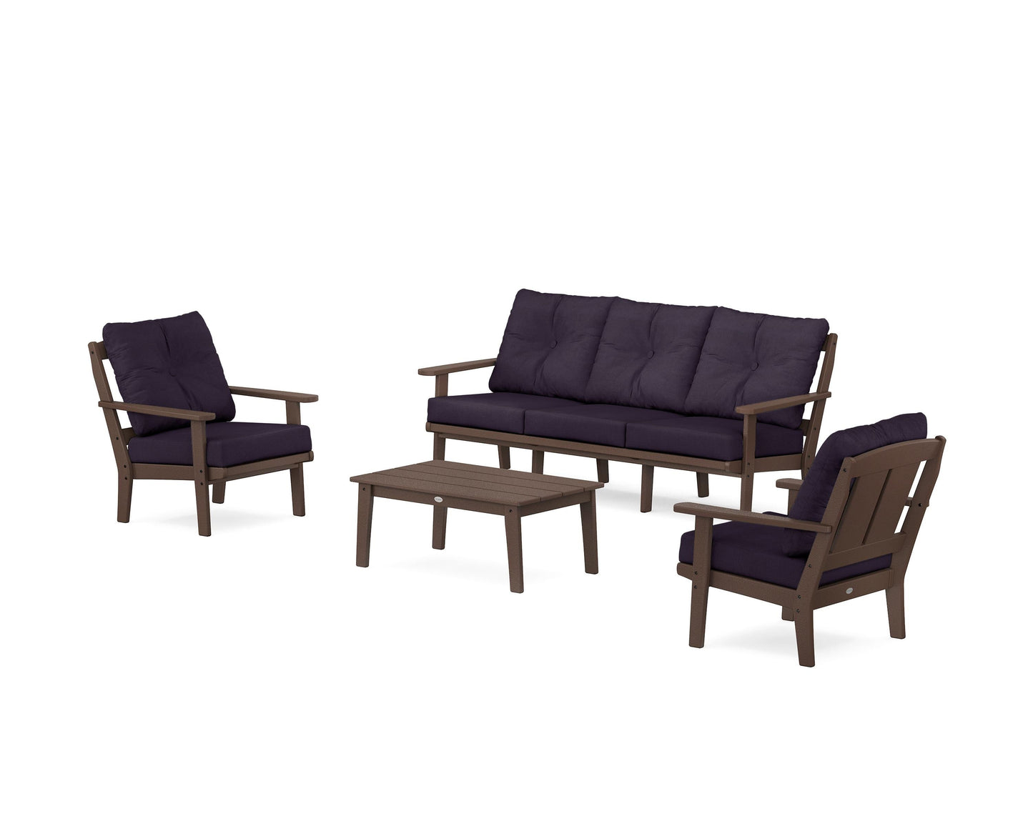 Mission 4-Piece Deep Seating Set with Sofa