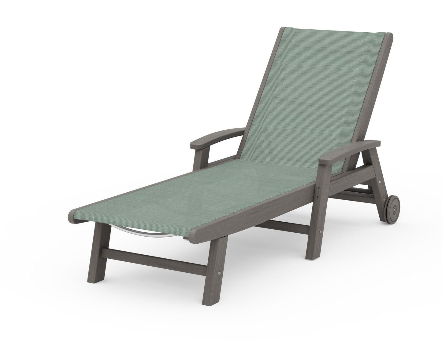 Coastal Chaise with Wheels