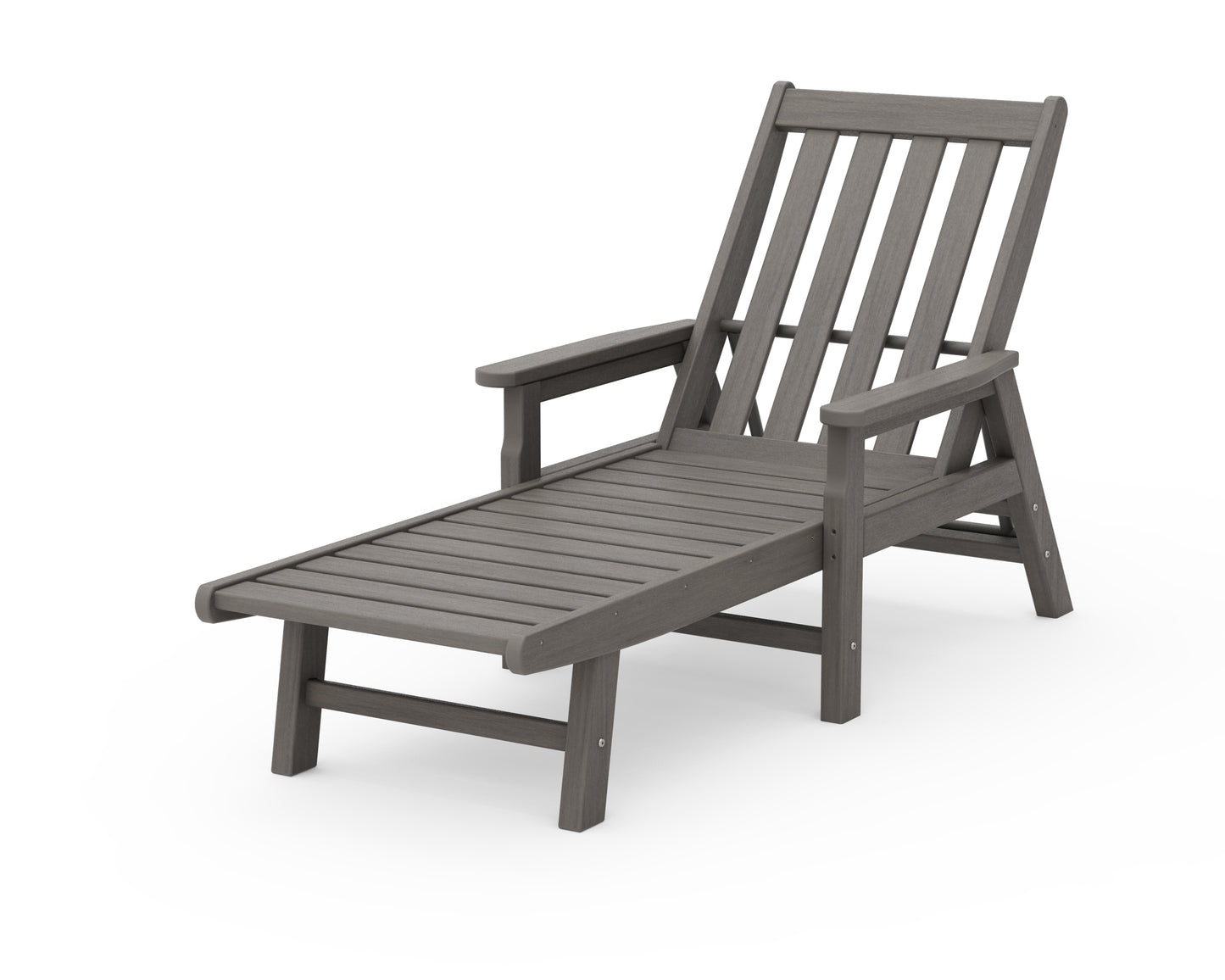 Vineyard Chaise with Arms