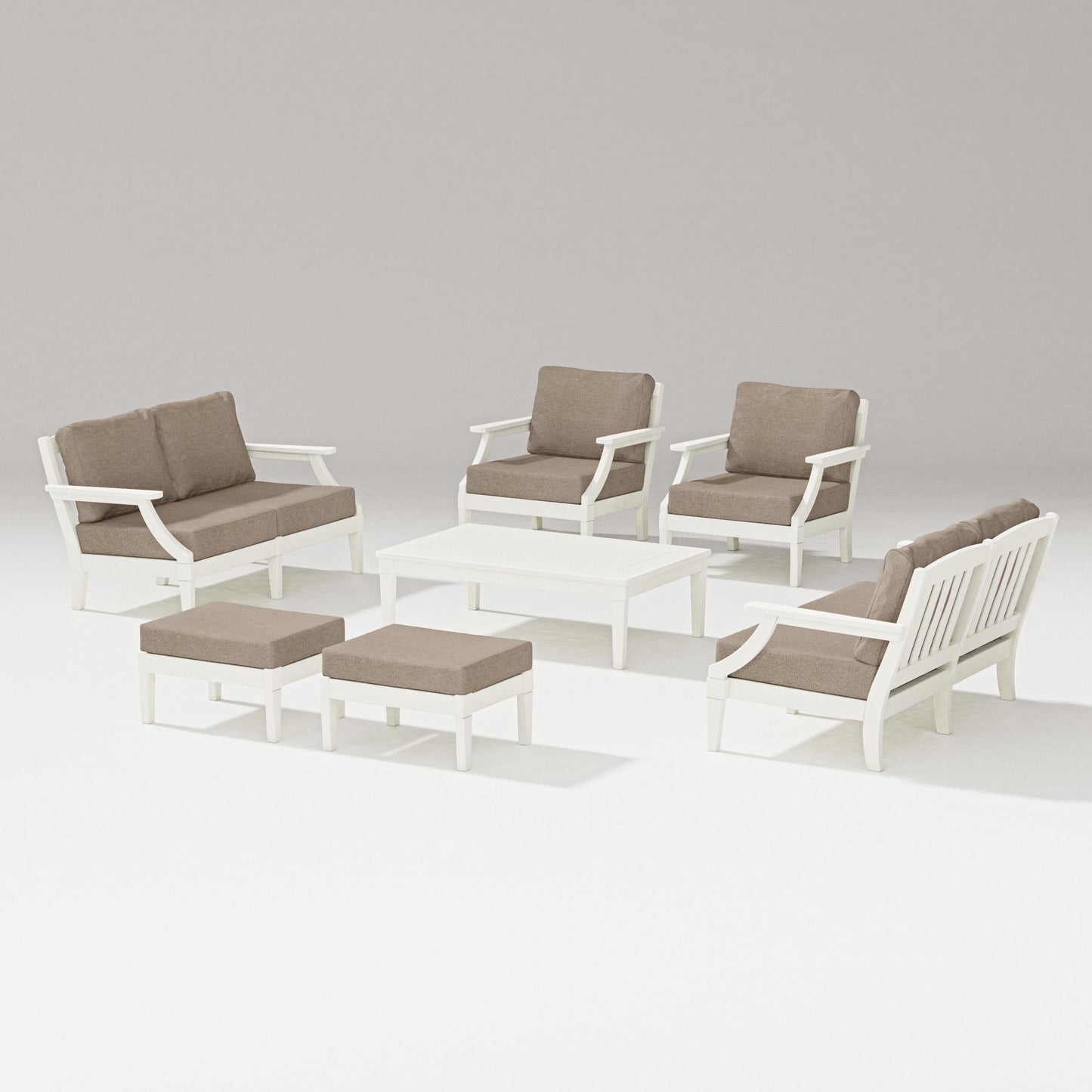 Estate 7-Piece Lounge Loveseat Set