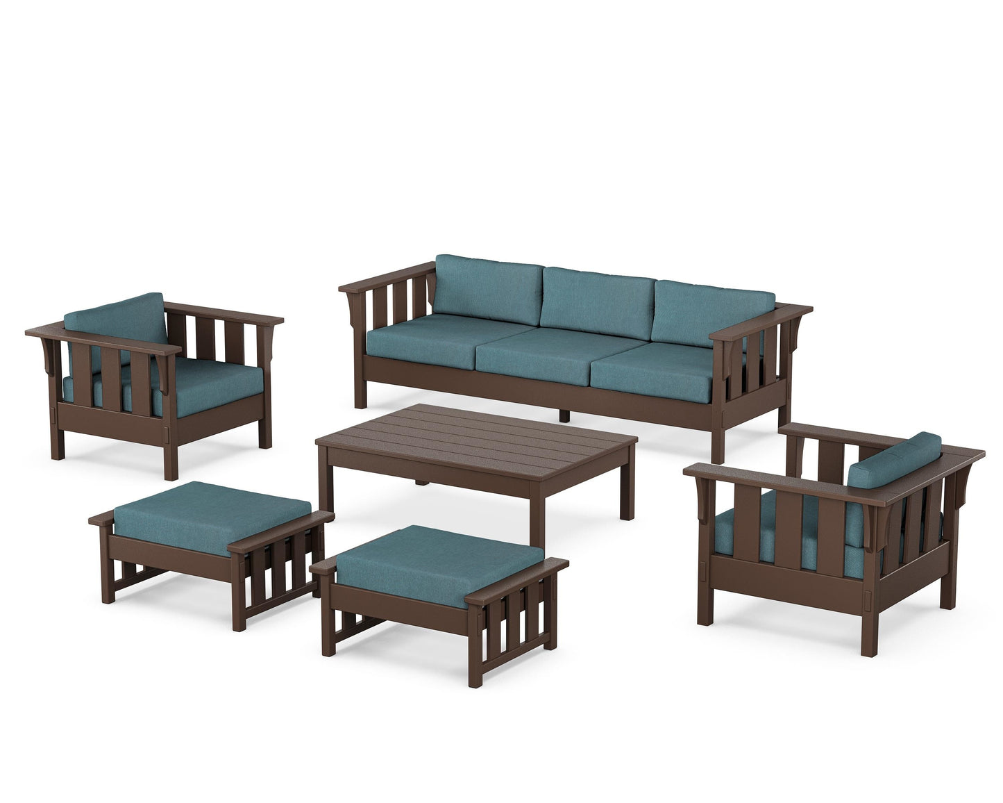 Acadia 6-Piece Lounge Sofa Set