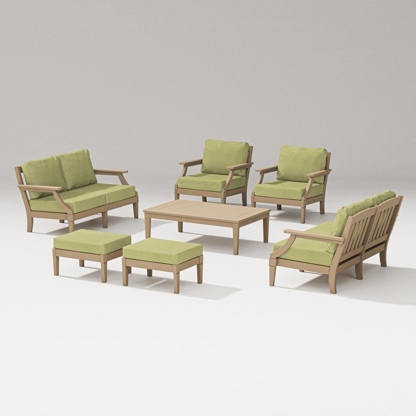 Estate 7-Piece Lounge Loveseat Set