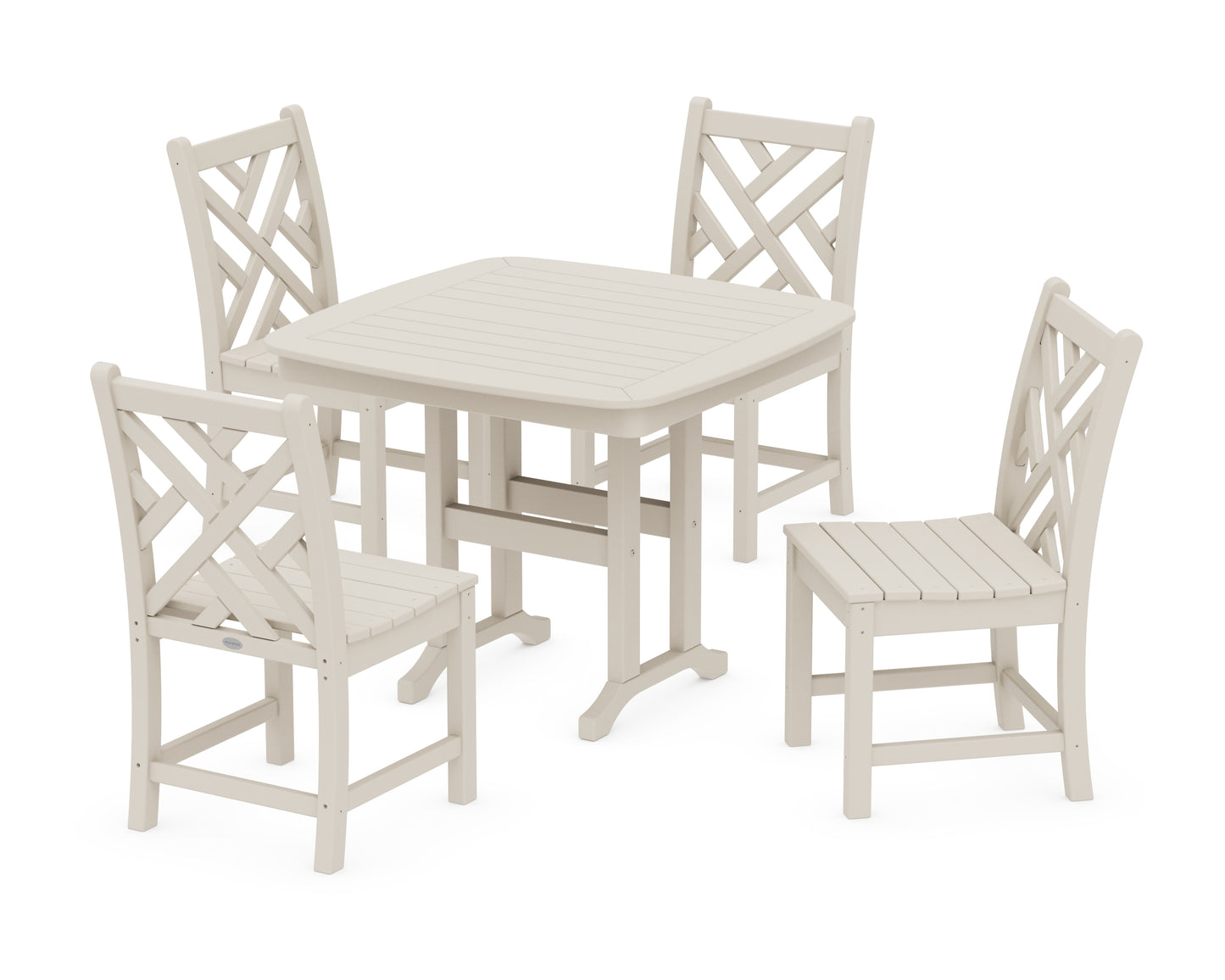 Chippendale 5-Piece Side Chair Dining Set